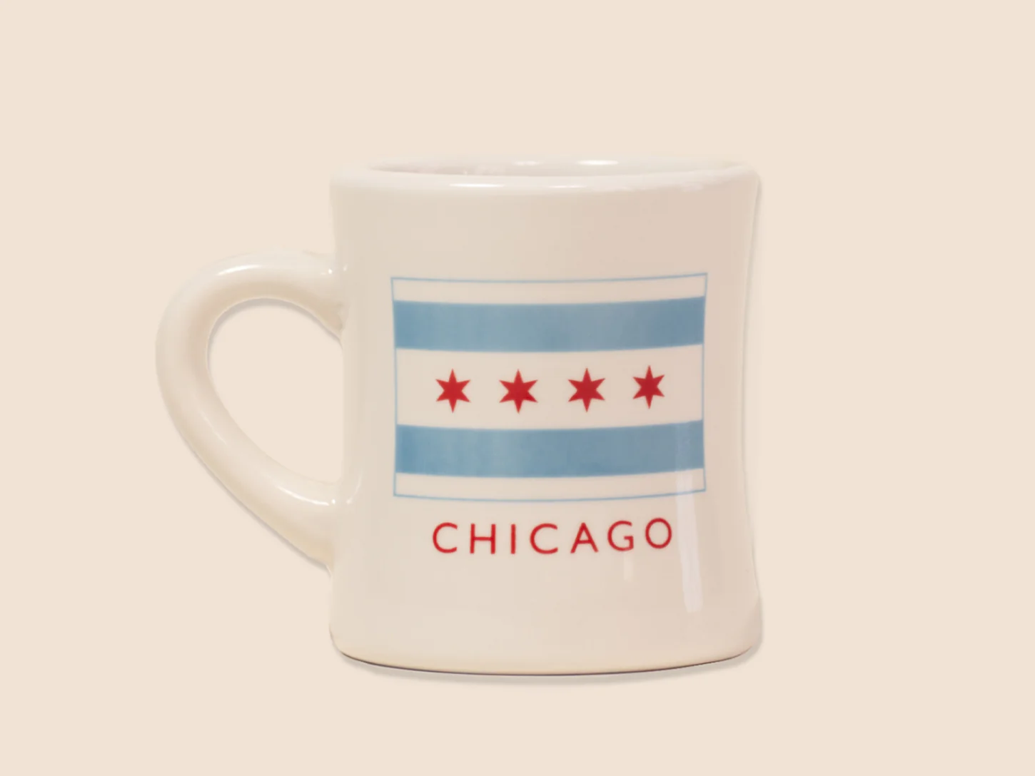 Diner Mug Chicago Flag