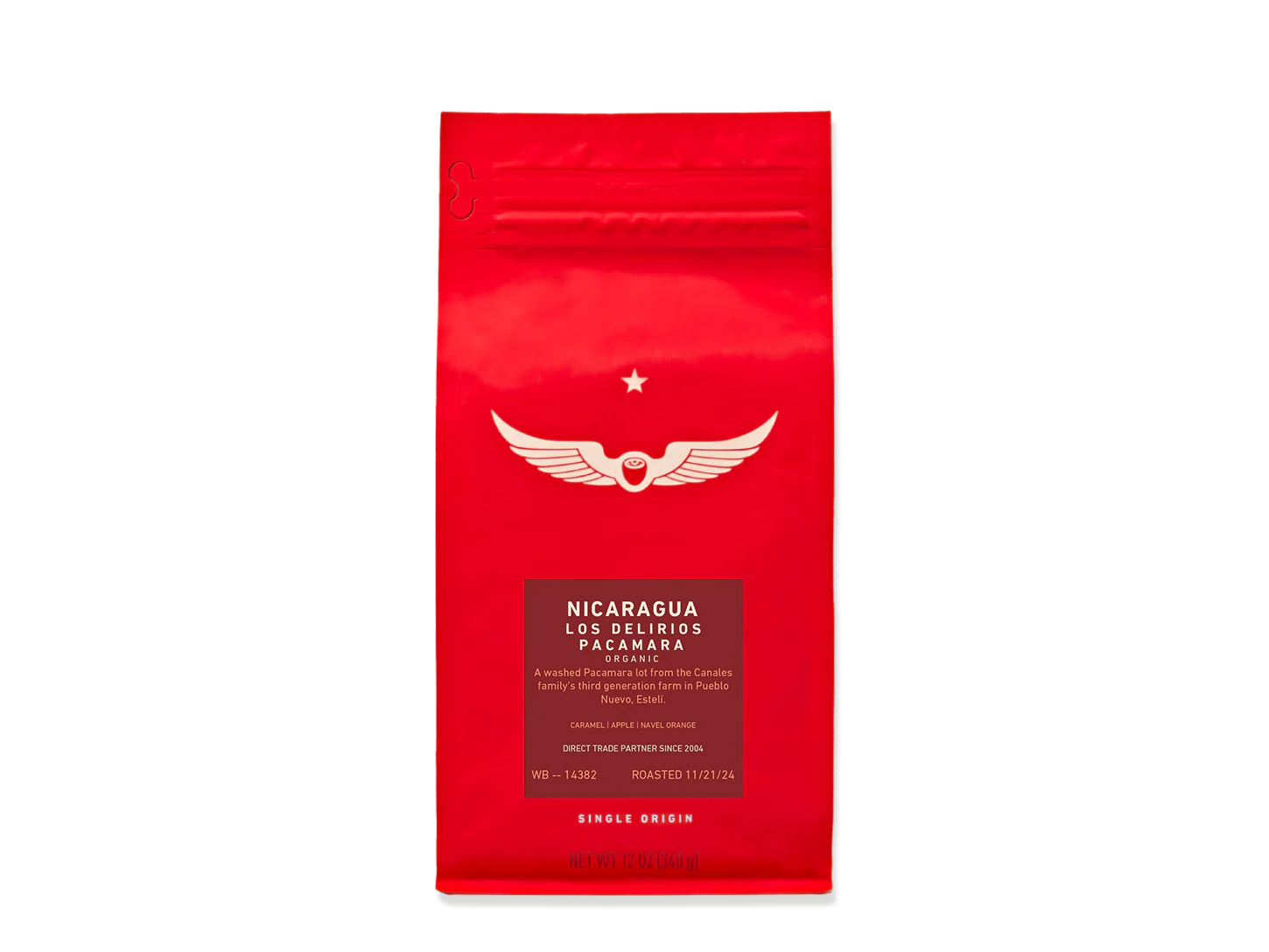 Nicaragua Los Delirios Pacamara